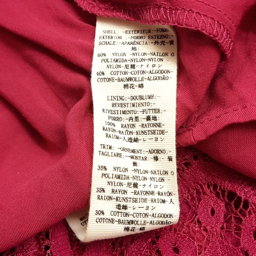 NWT, Free People Heart in Two Lace Mini Dress - Picture 14 of 15